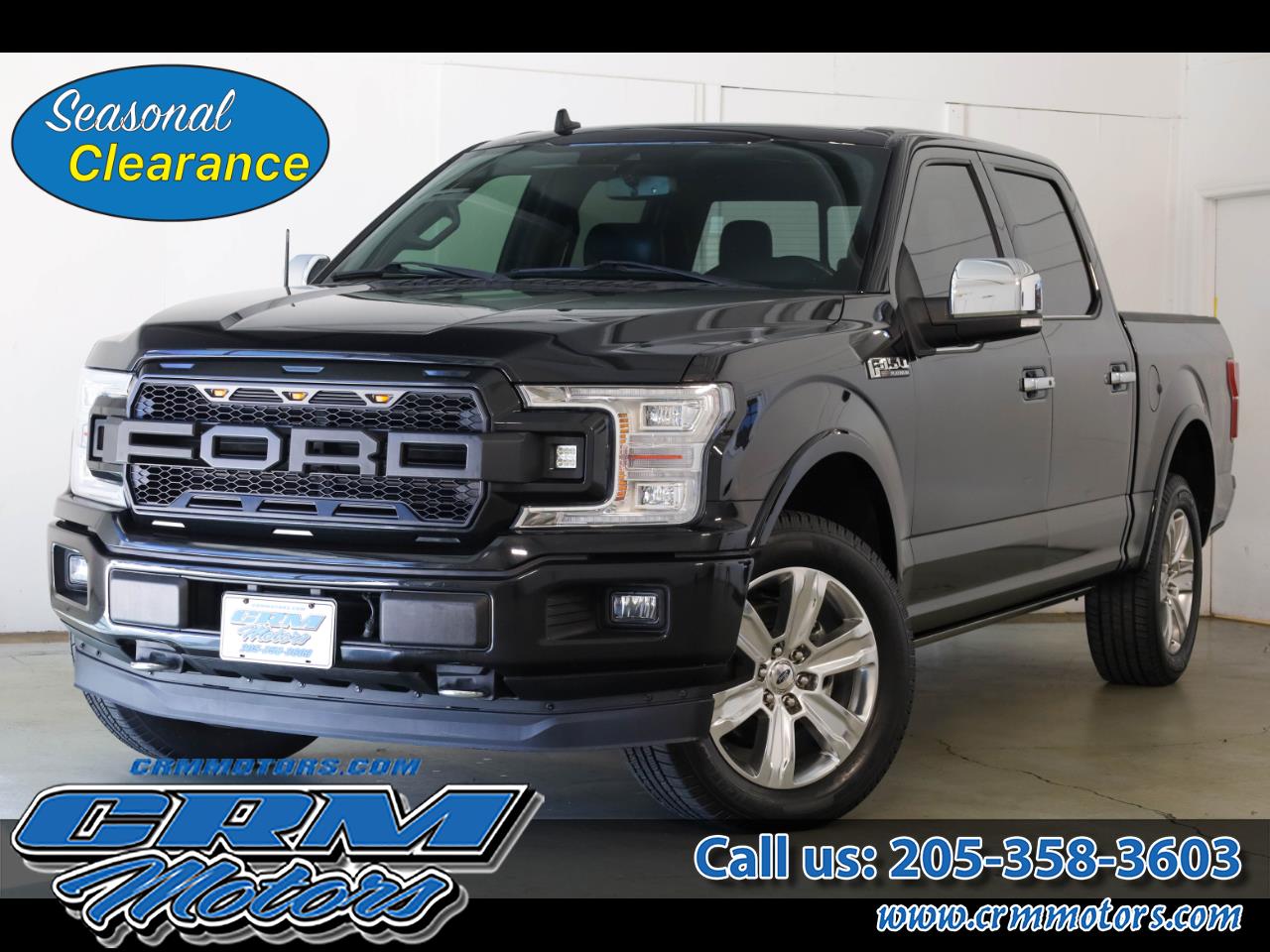 2019 Ford F-150 4WD SuperCrew 145" Platinum