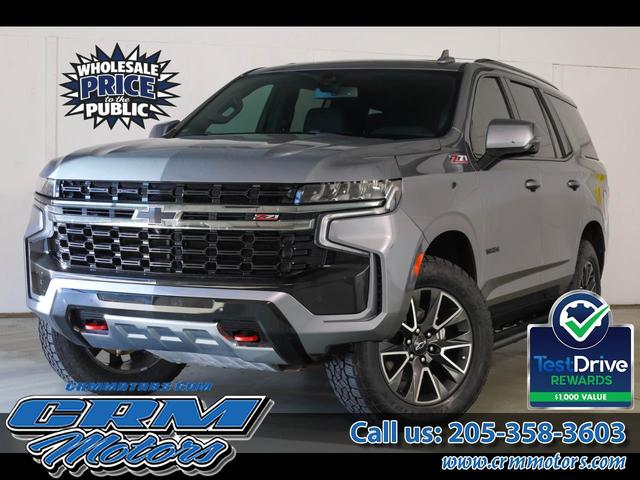 Gray 2022 Chevrolet Tahoe Z71 4WD SUV / Crossover Four-Wheel Drive Automatic