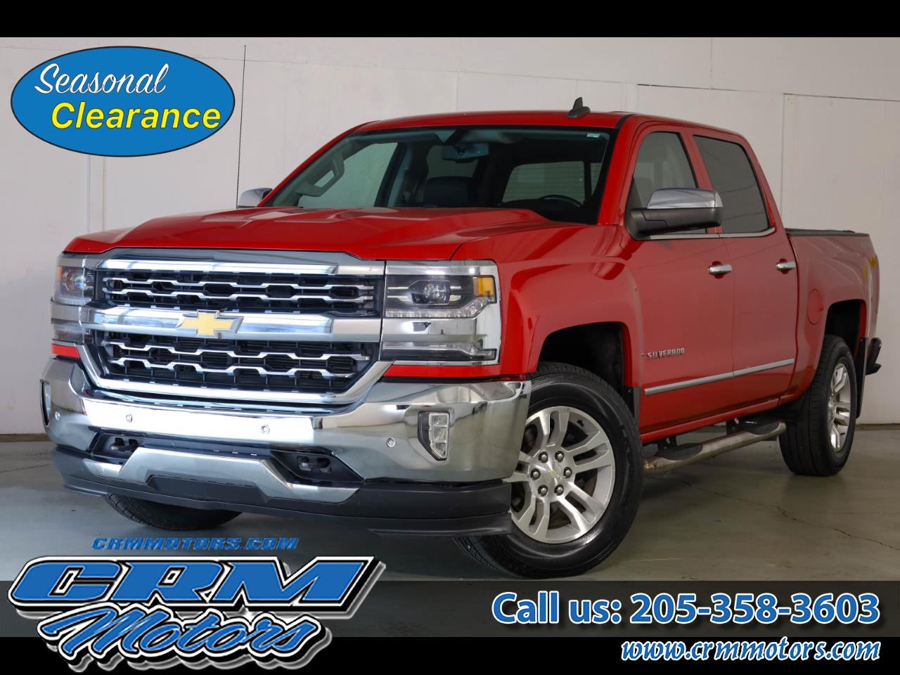 2017 Chevrolet Silverado 1500 4WD Crew Cab 143.5" LTZ w/1LZ
