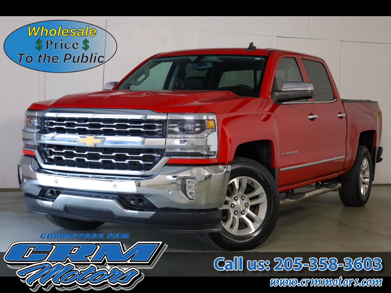 2017 Chevrolet Silverado 1500 LTZ Crew Cab 4WD
