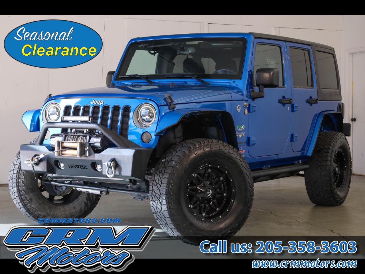 2016 Jeep Wrangler Unlimited 4WD 4dr Sahara
