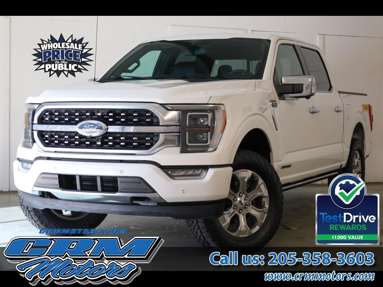 2021 Ford F-150 4WD SuperCrew 145" Platinum