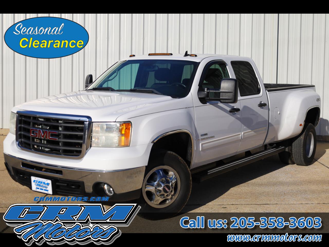 2009 GMC Sierra 3500HD 4WD Crew Cab 167" DRW SLE