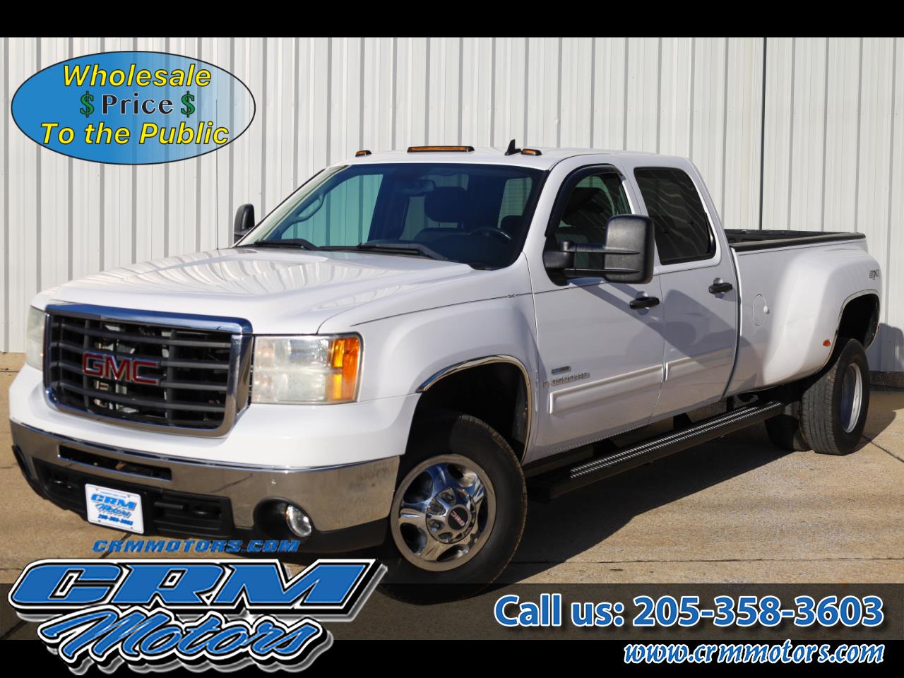 2009 GMC Sierra 3500HD 4WD Crew Cab 167" DRW SLE
