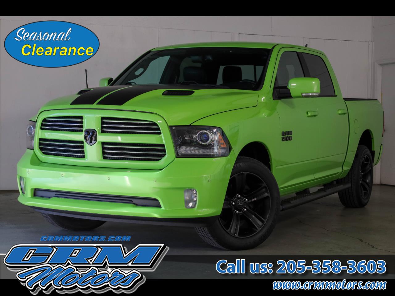 2017 RAM 1500 Sport 4x4 Crew Cab 5'7" Box