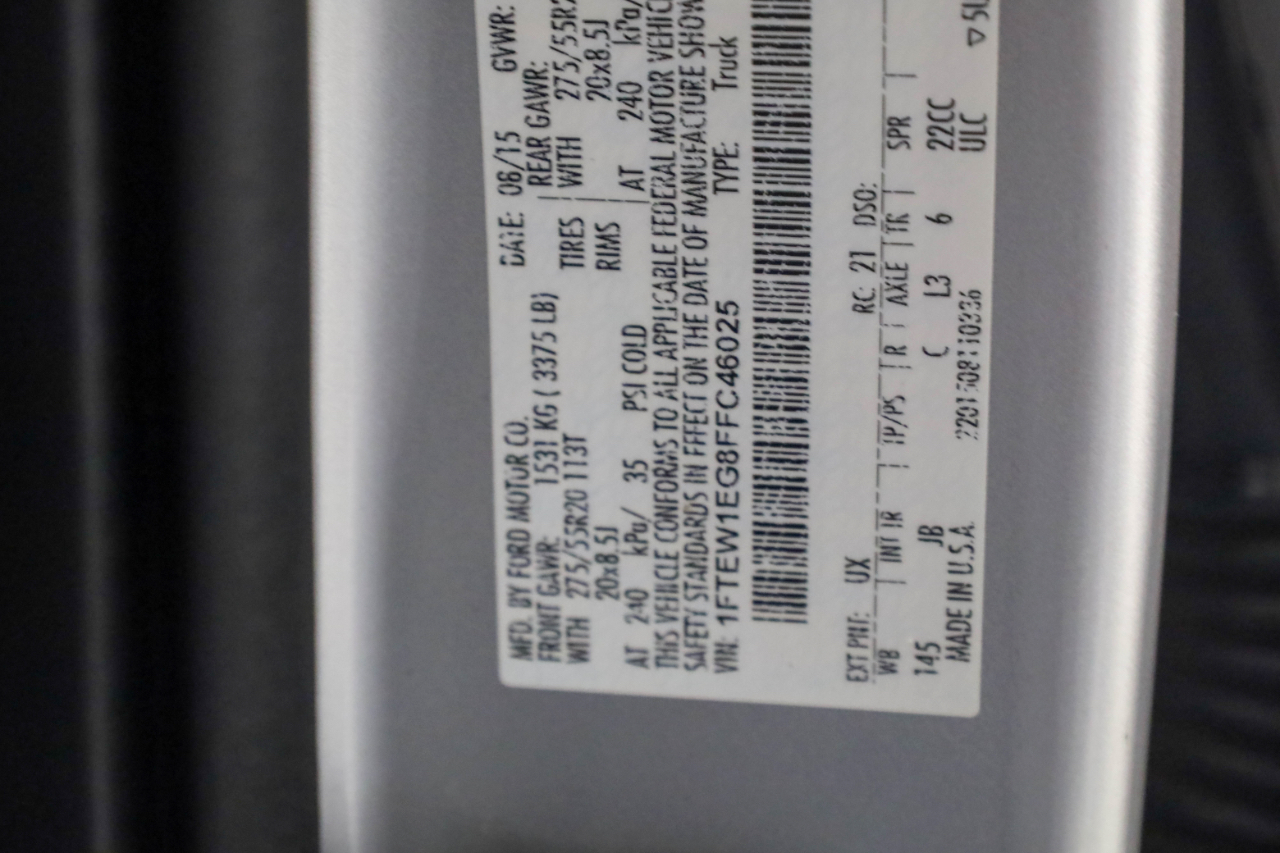 Ford F-150 4WD SuperCrew 145" XLT 2015