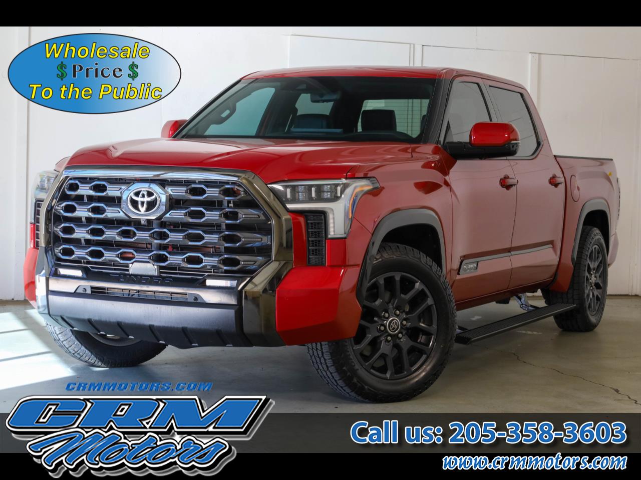 2022 Toyota Tundra 2WD Platinum CrewMax 5.5' Bed (Natl)