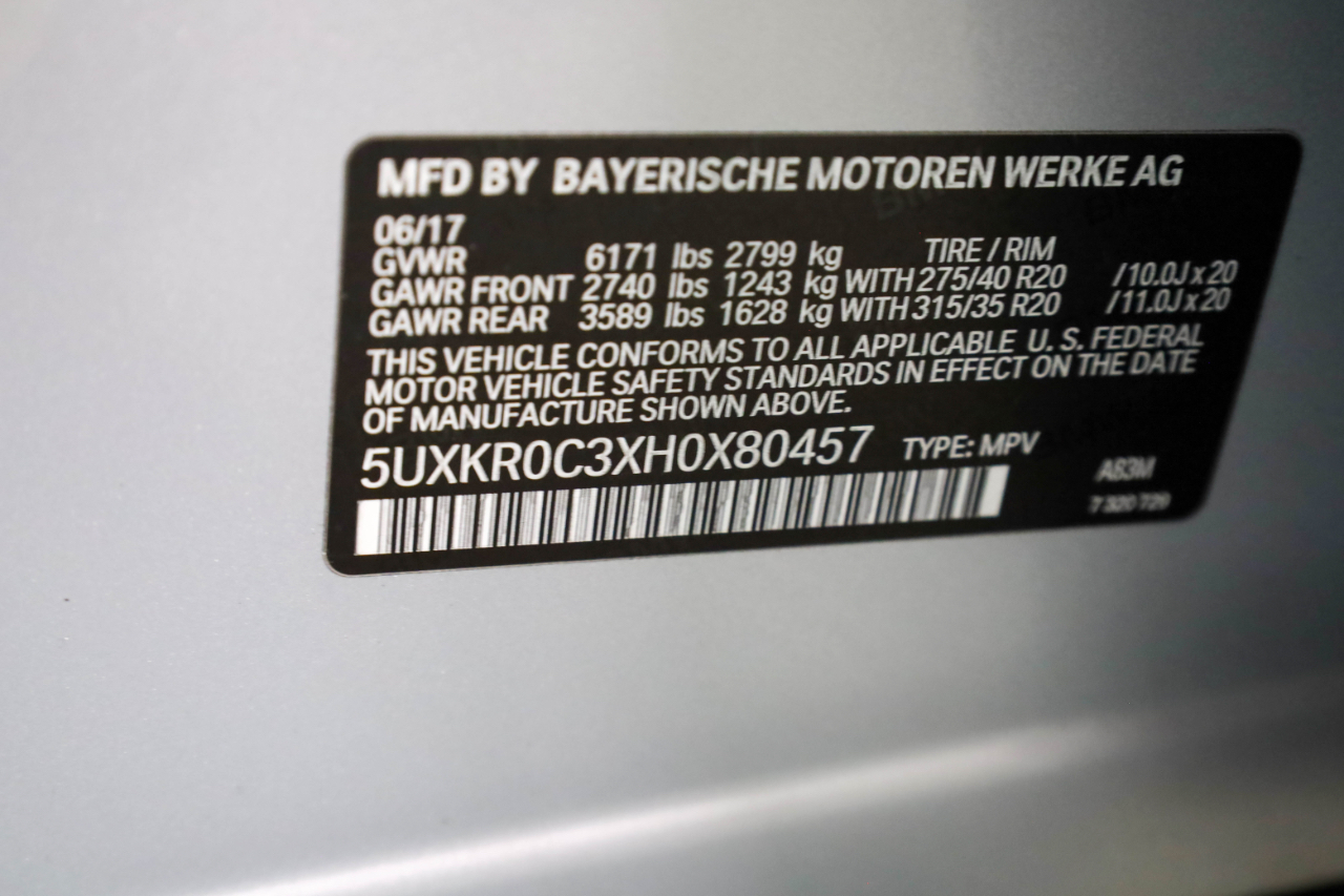 BMW X5 xDrive35i Sports Activity Vehicle 2017