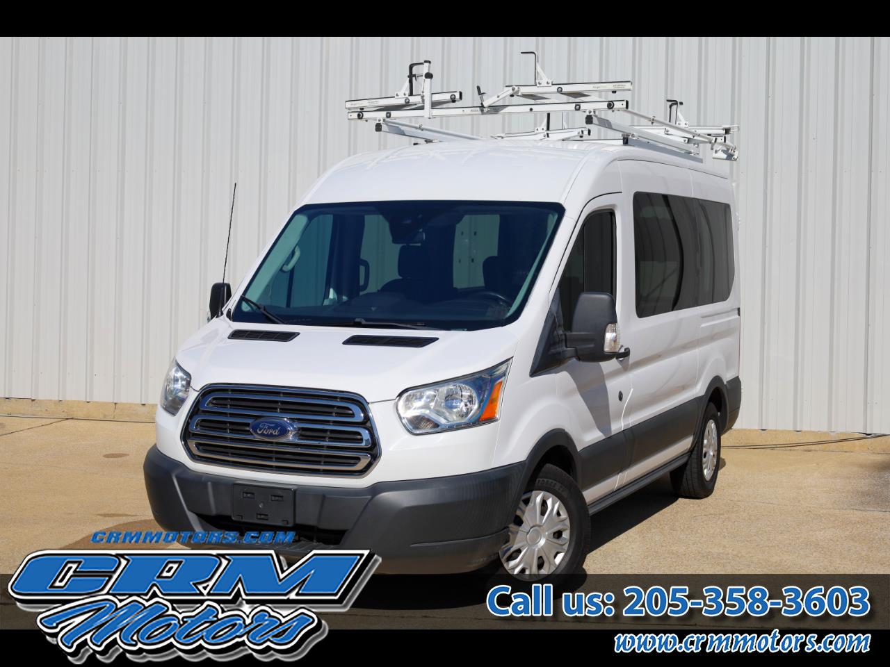 2018 Ford Transit Passenger Wagon T-150 130" Med Roof XL Sliding RH Dr