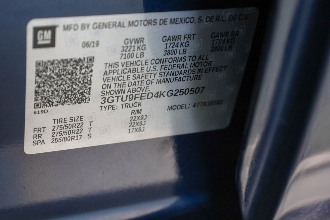 GMC Sierra 1500 4WD Crew Cab 157" Denali 2019