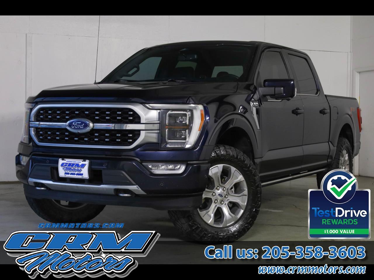 2021 Ford F-150 4WD SuperCrew 145" Platinum
