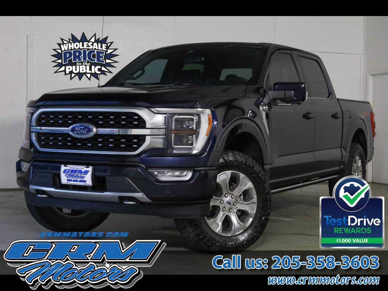 2021 Ford F-150 4WD SuperCrew 145" Platinum