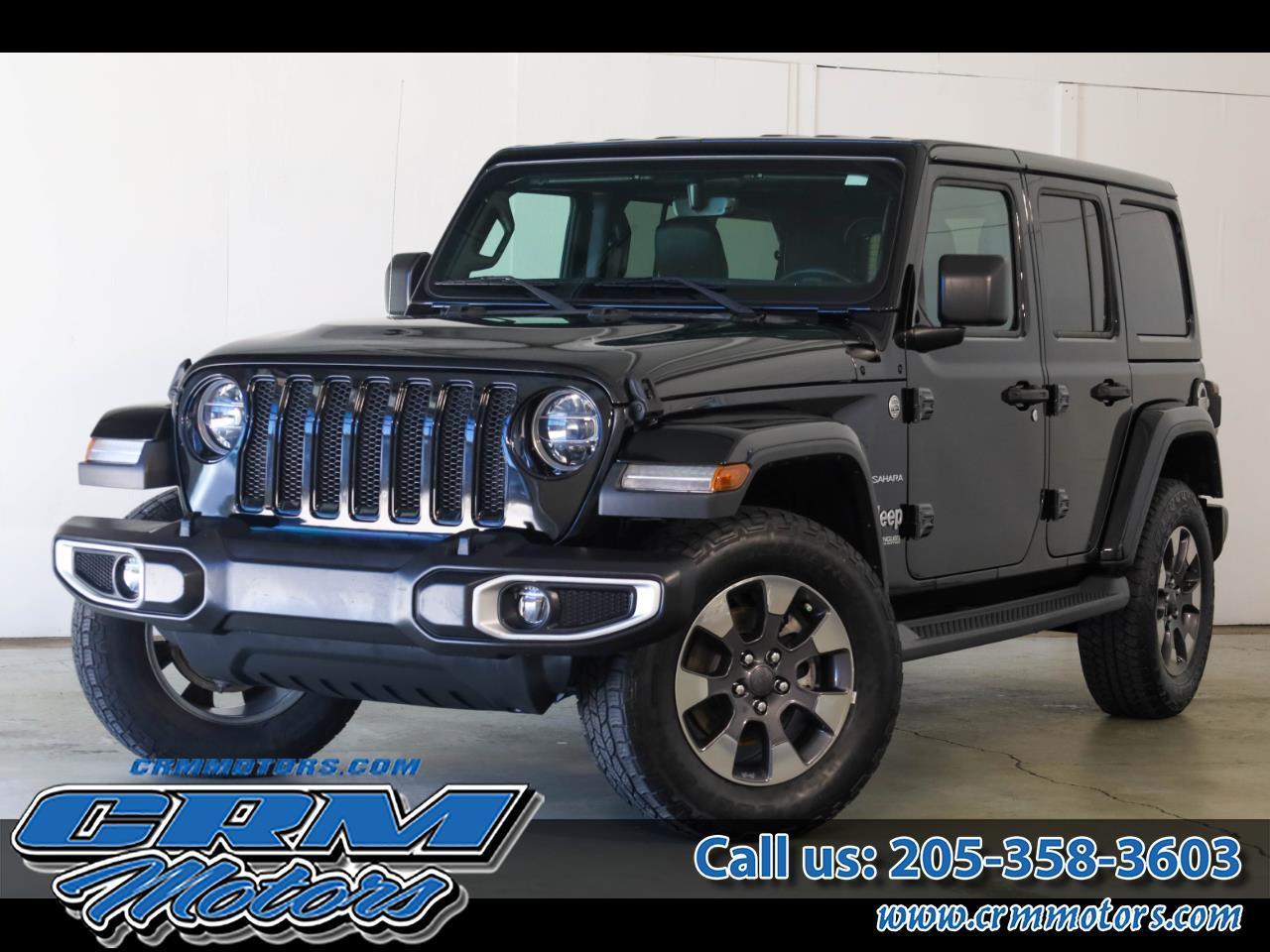 2018 Jeep Wrangler Unlimited Sahara 4x4
