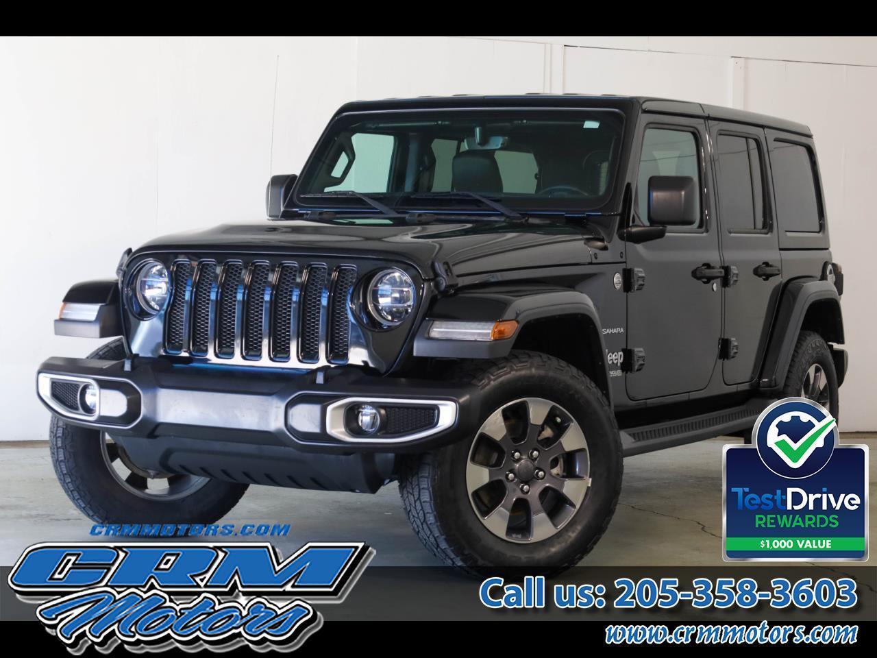 2018 Jeep Wrangler Unlimited Sahara 4x4