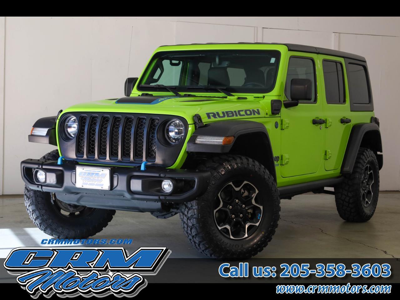 2021 Jeep Wrangler 4xe Unlimited Rubicon 4x4