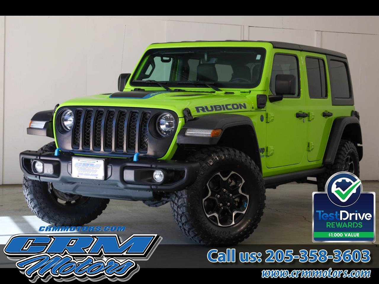2021 Jeep Wrangler 4xe Unlimited Rubicon 4x4