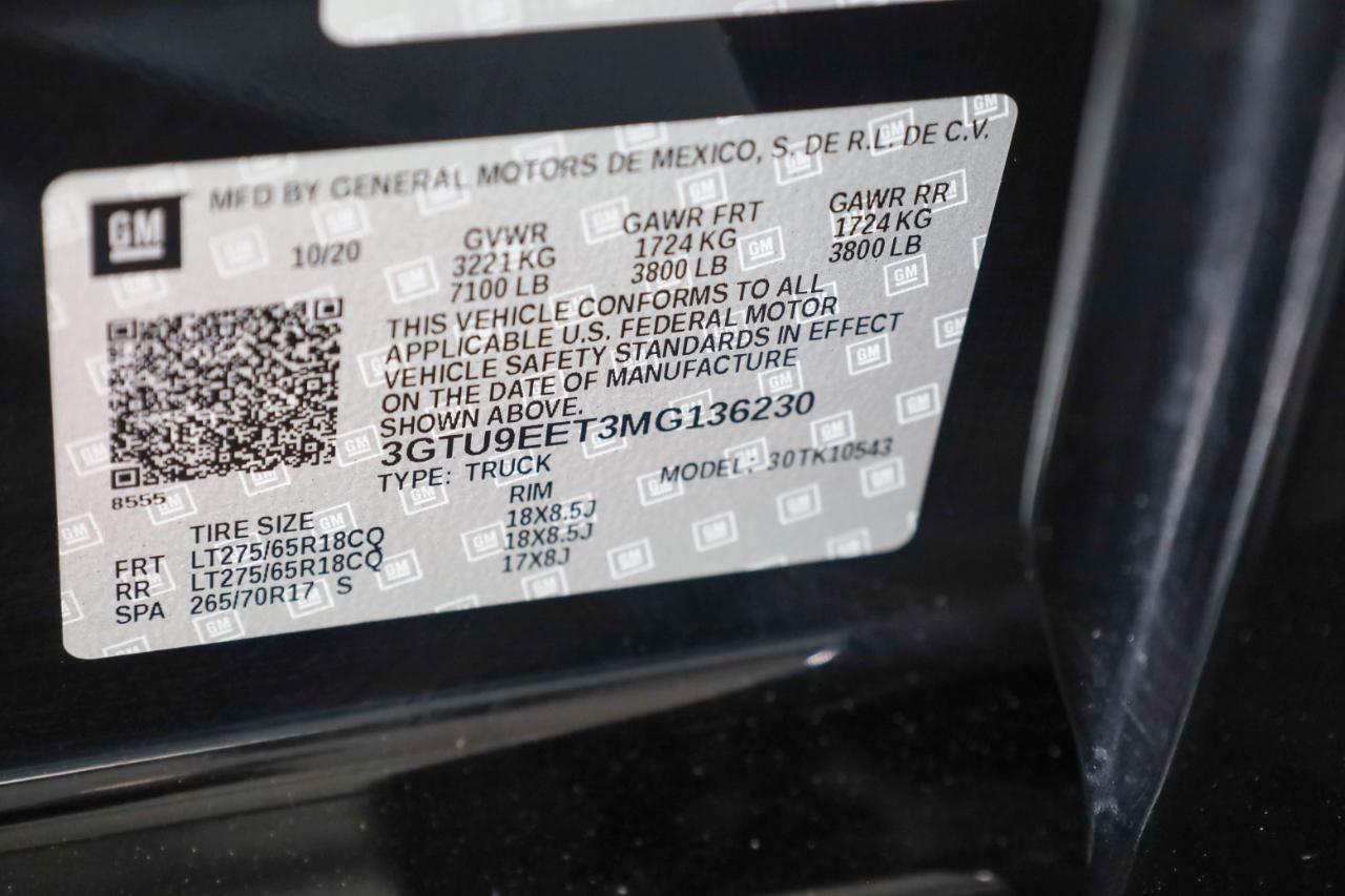 GMC Sierra 1500 4WD Crew Cab 147" AT4 2021