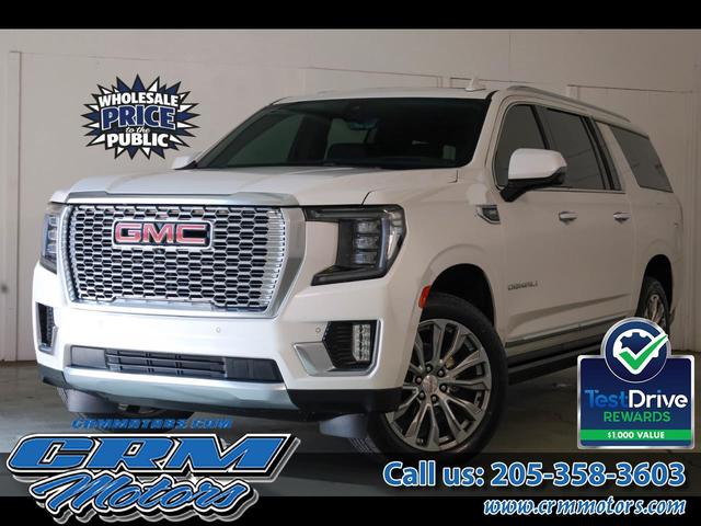White 2021 GMC Yukon XL Denali RWD SUV / Crossover 4X2 Automatic