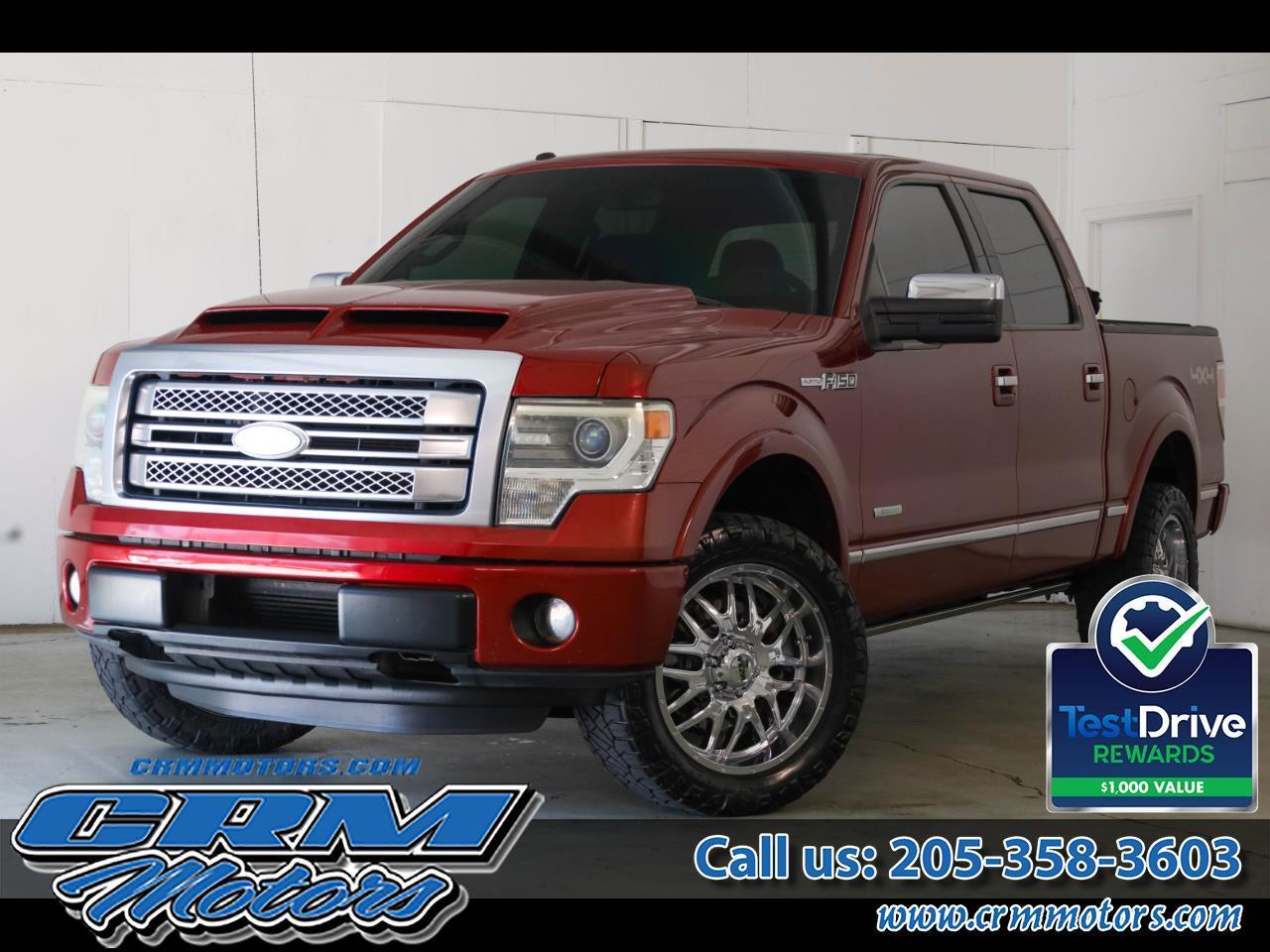 2013 Ford F-150 4WD SuperCrew 145" Platinum