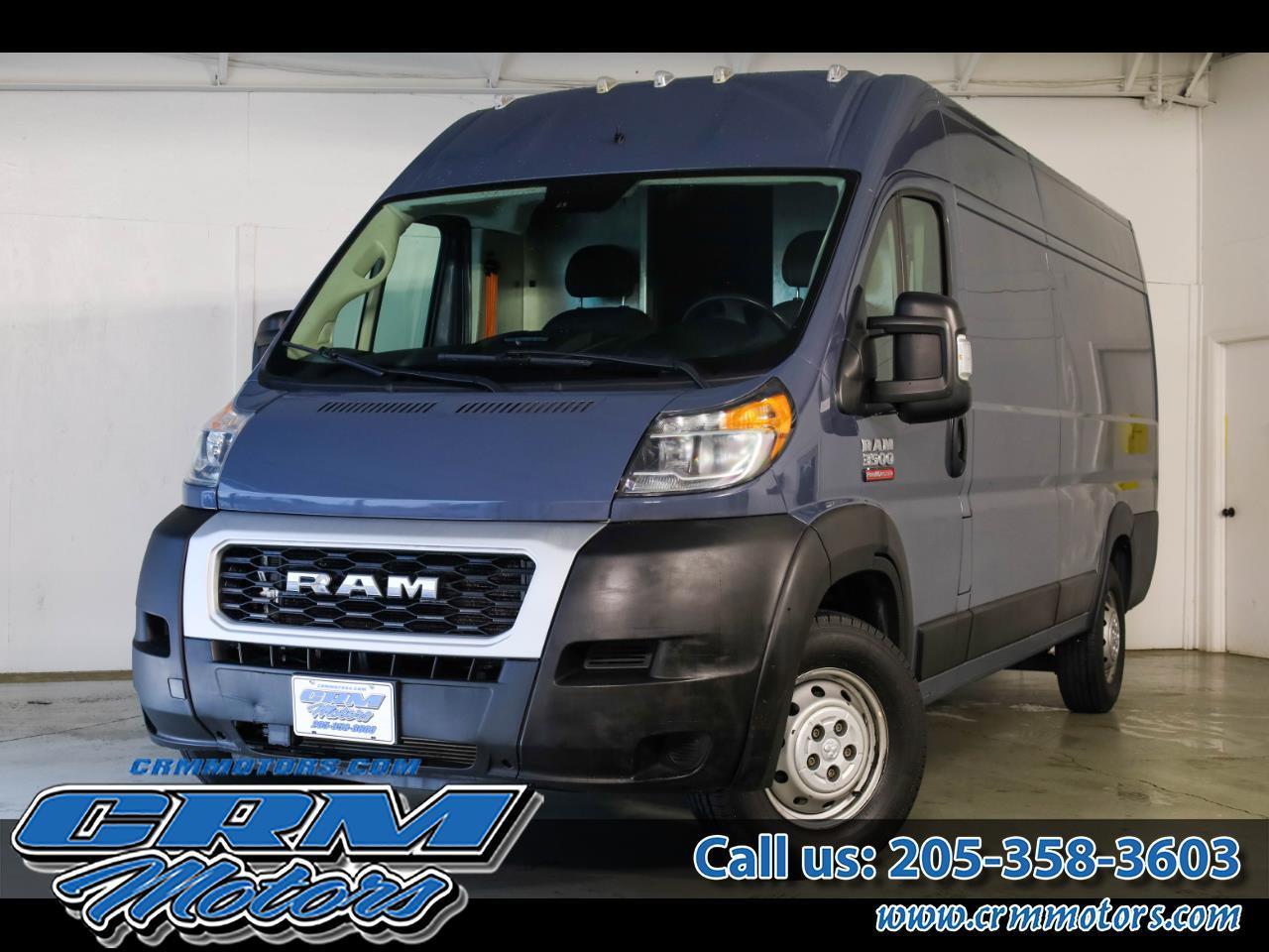 2021 RAM ProMaster Cargo Van 3500 High Roof 159" WB EXT