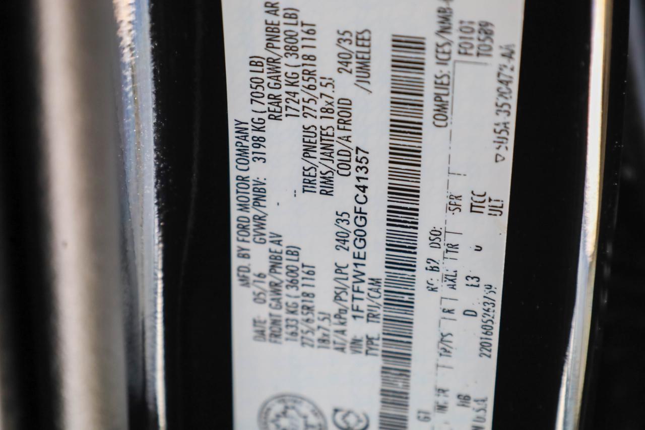 Ford F-150 4WD SuperCrew 157" Lariat 2016