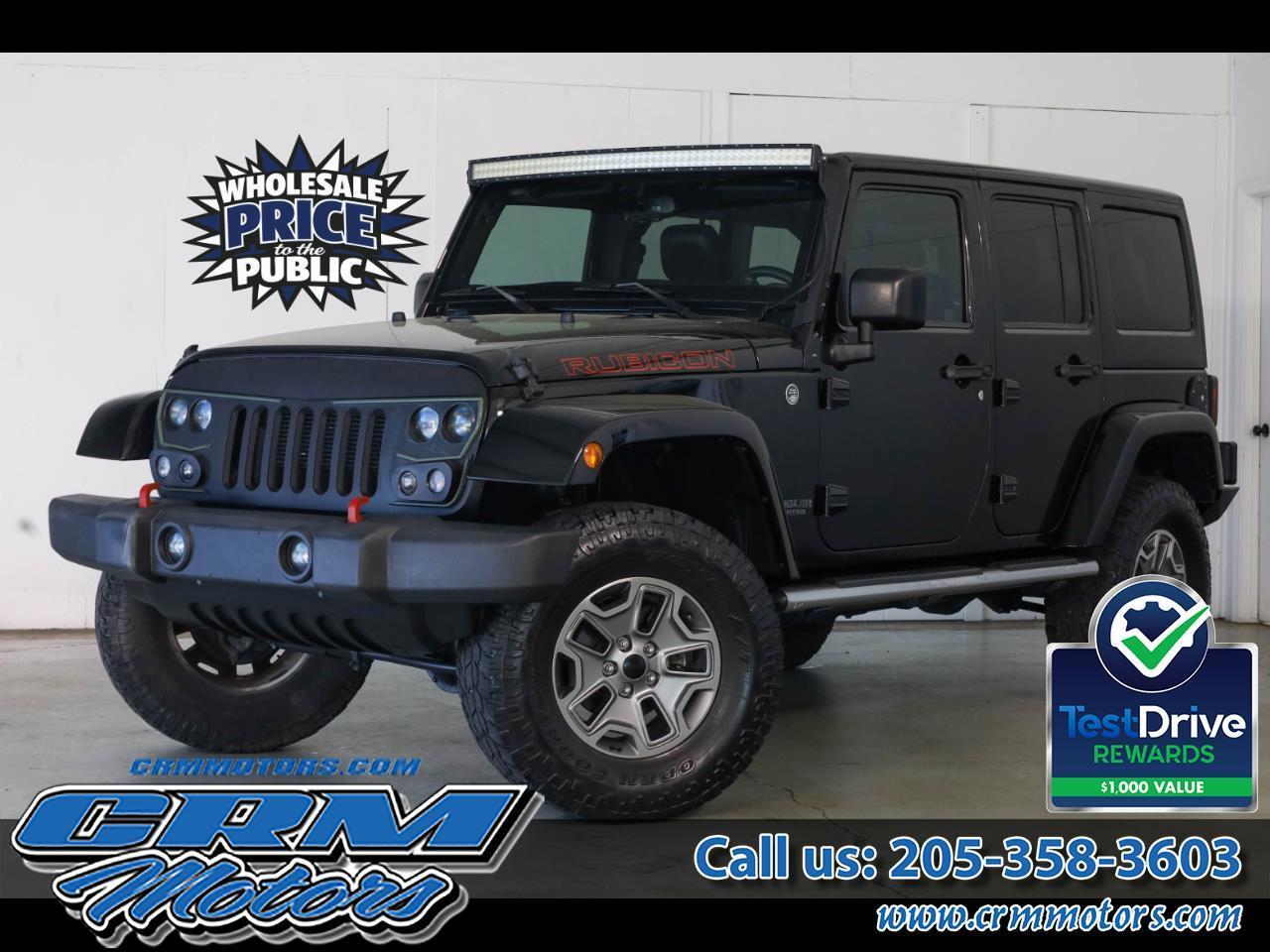 2015 Jeep Wrangler Unlimited 4WD 4dr Rubicon