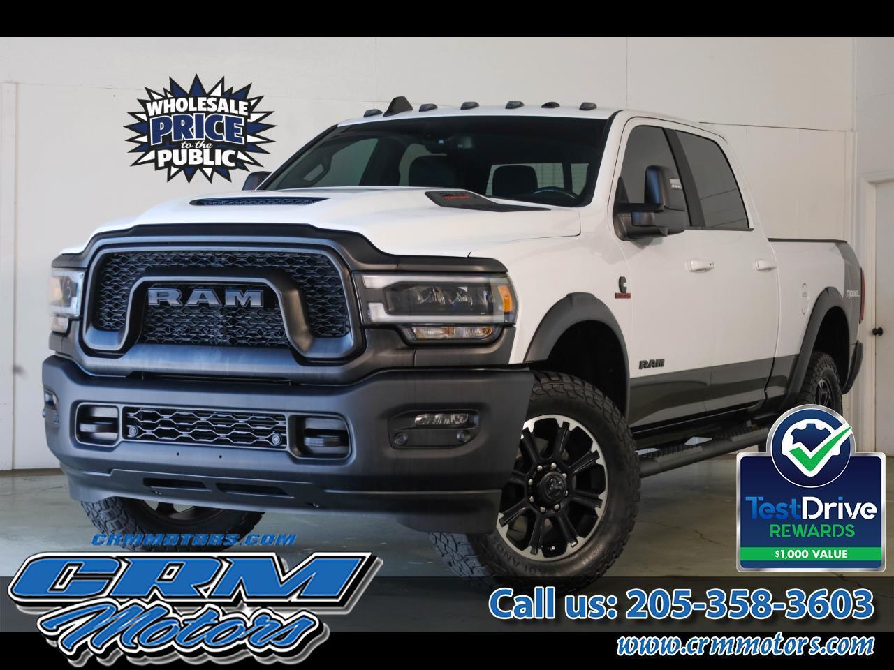 2023 RAM 2500 Power Wagon Rebel 4x4 Crew Cab 6'4" Box
