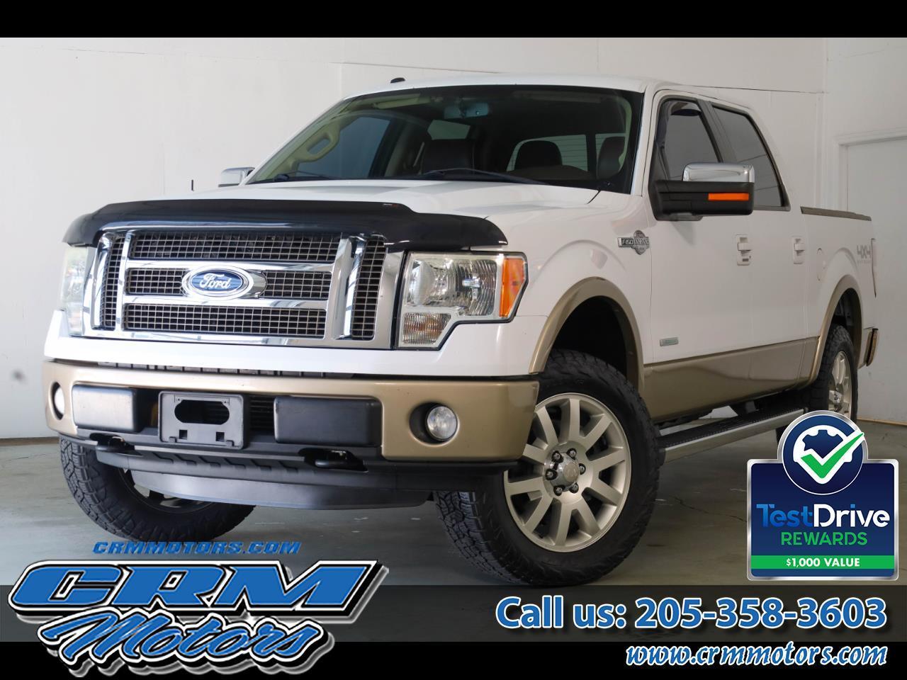 2012 Ford F-150 4WD SuperCrew 145" King Ranch