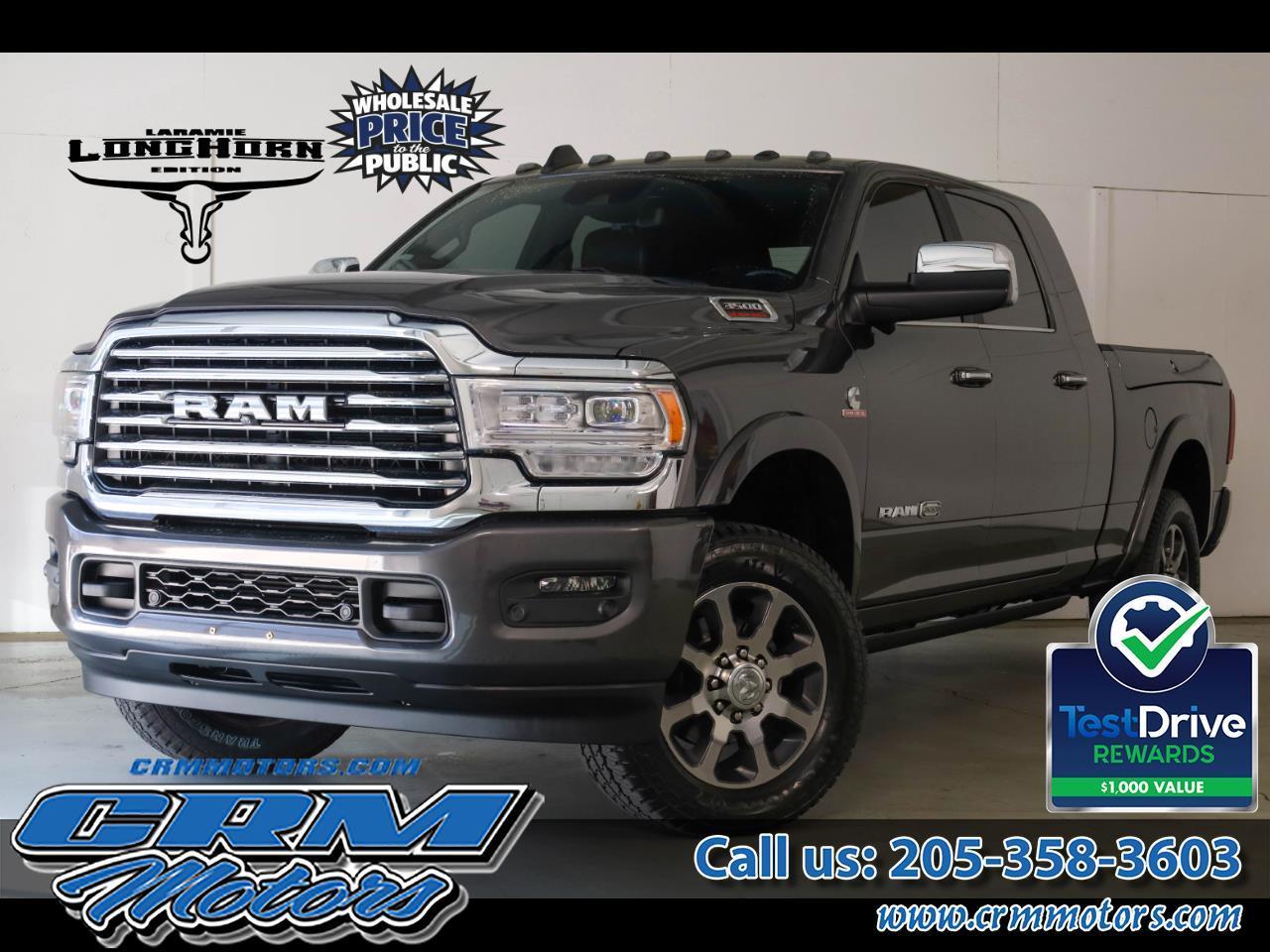 2022 RAM 3500 Longhorn 4x4 Mega Cab 6'4" Box