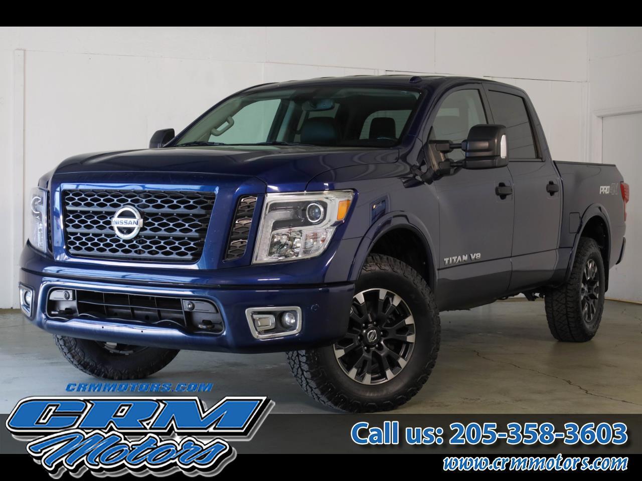 2019 Nissan Titan 4x4 Crew Cab PRO-4X