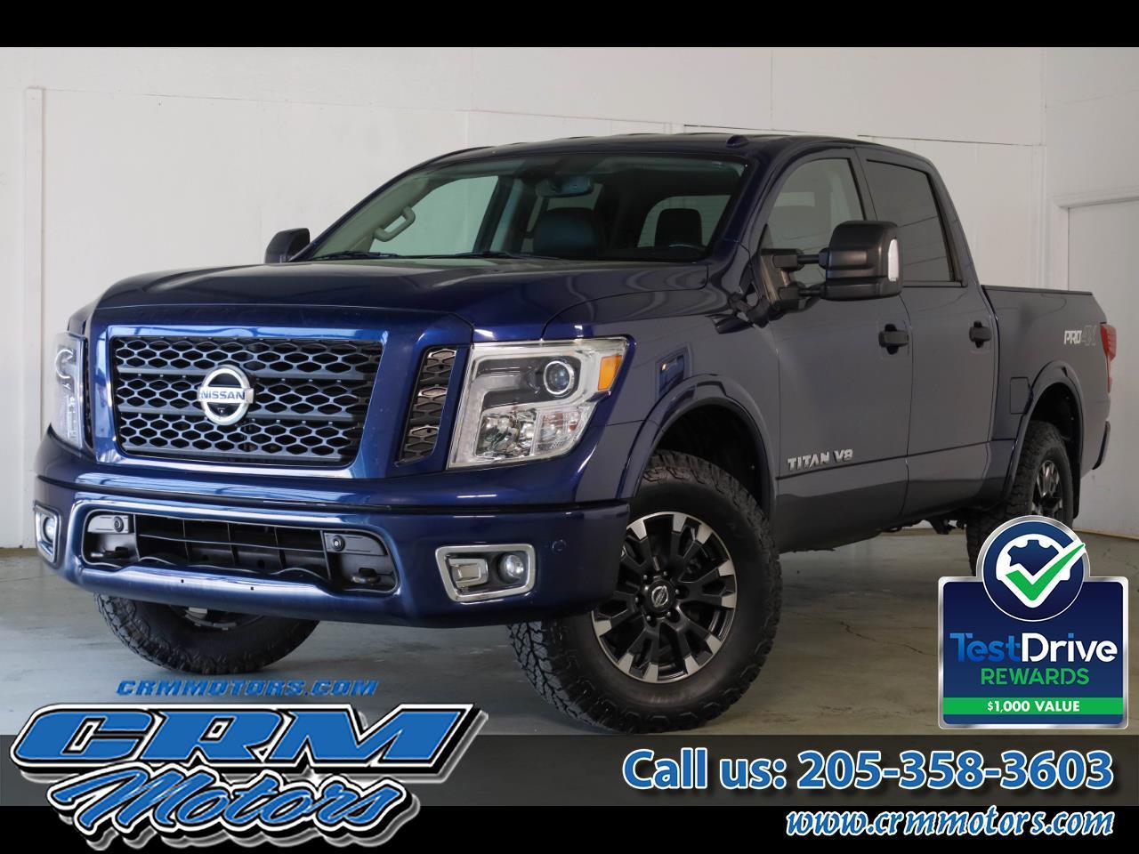 2019 Nissan Titan 4x4 Crew Cab PRO-4X