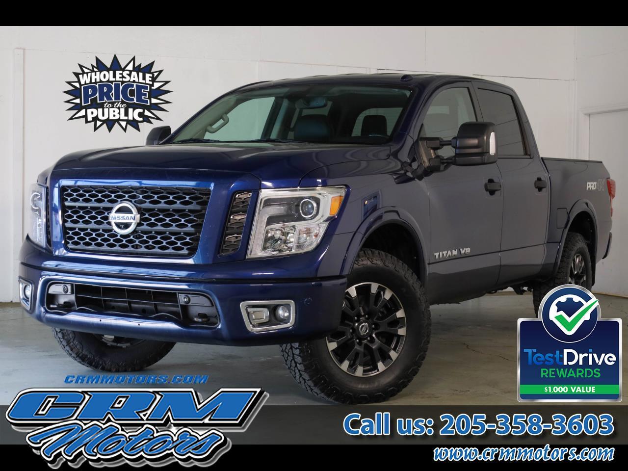 2019 Nissan Titan 4x4 Crew Cab PRO-4X