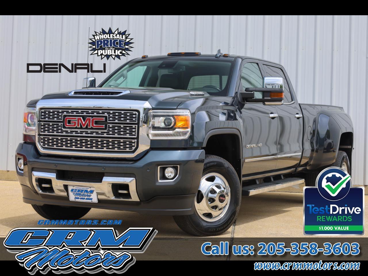 Gray 2018 GMC Sierra 3500HD Pickup Truck Four-Wheel Drive Automatic