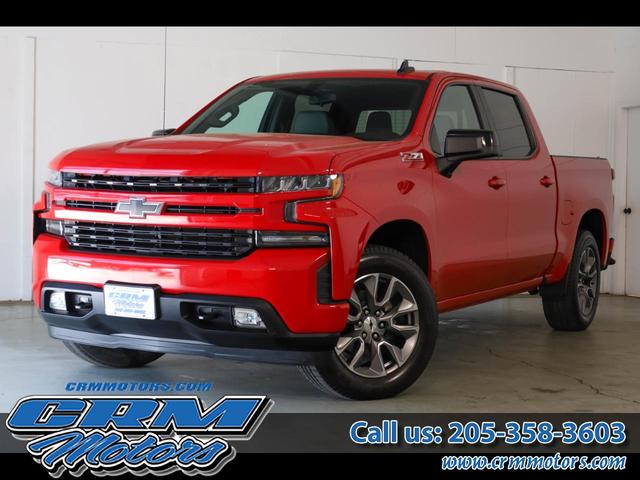 Red 2021 Chevrolet Silverado 1500 RST Crew Cab 4WD Pickup Truck Four-Wheel Drive Automatic