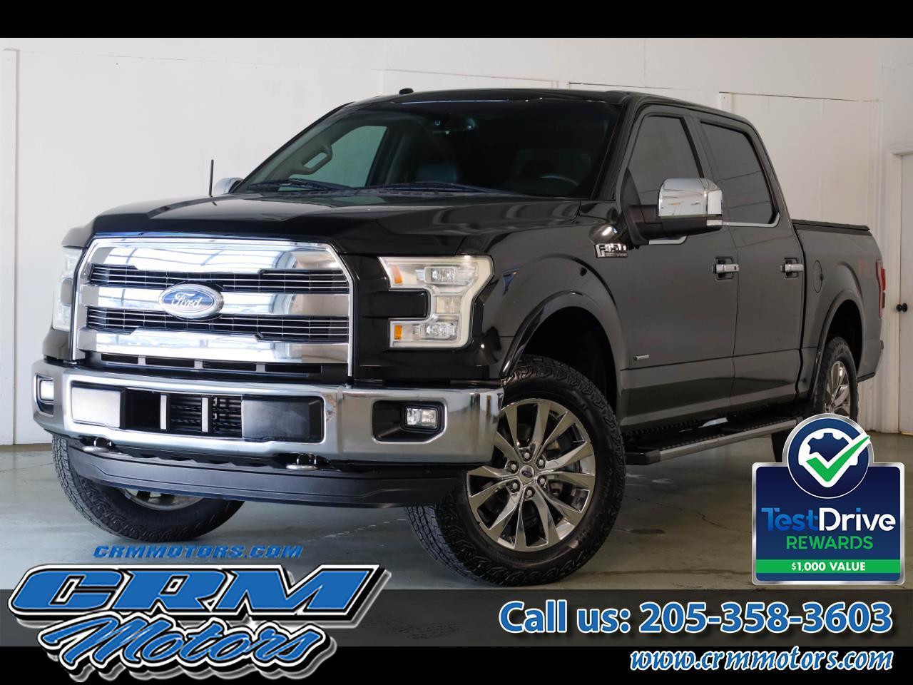 2016 Ford F-150 4WD SuperCrew 145" Lariat