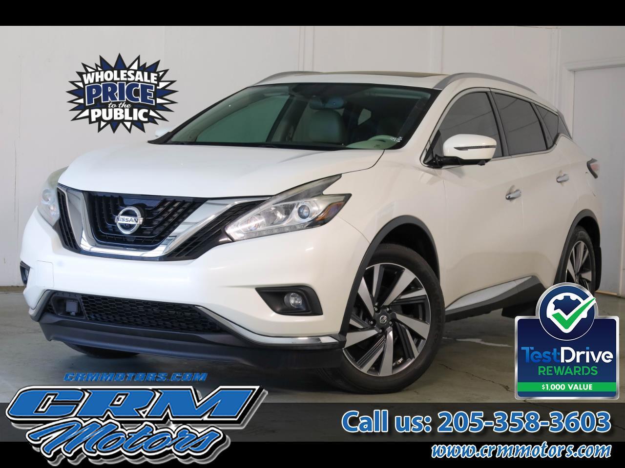 2016 Nissan Murano FWD 4dr Platinum