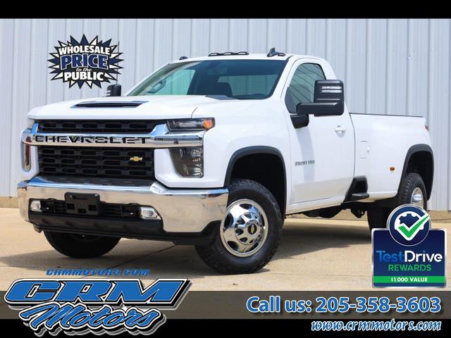 White 2022 Chevrolet Silverado 3500HD LT LB RWD Pickup Truck 4X2 Automatic