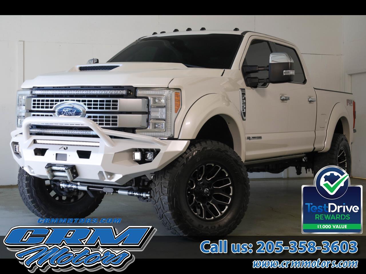 Ford Super Duty F-250 SRW Platinum 4WD Crew Cab 8' Box 2017