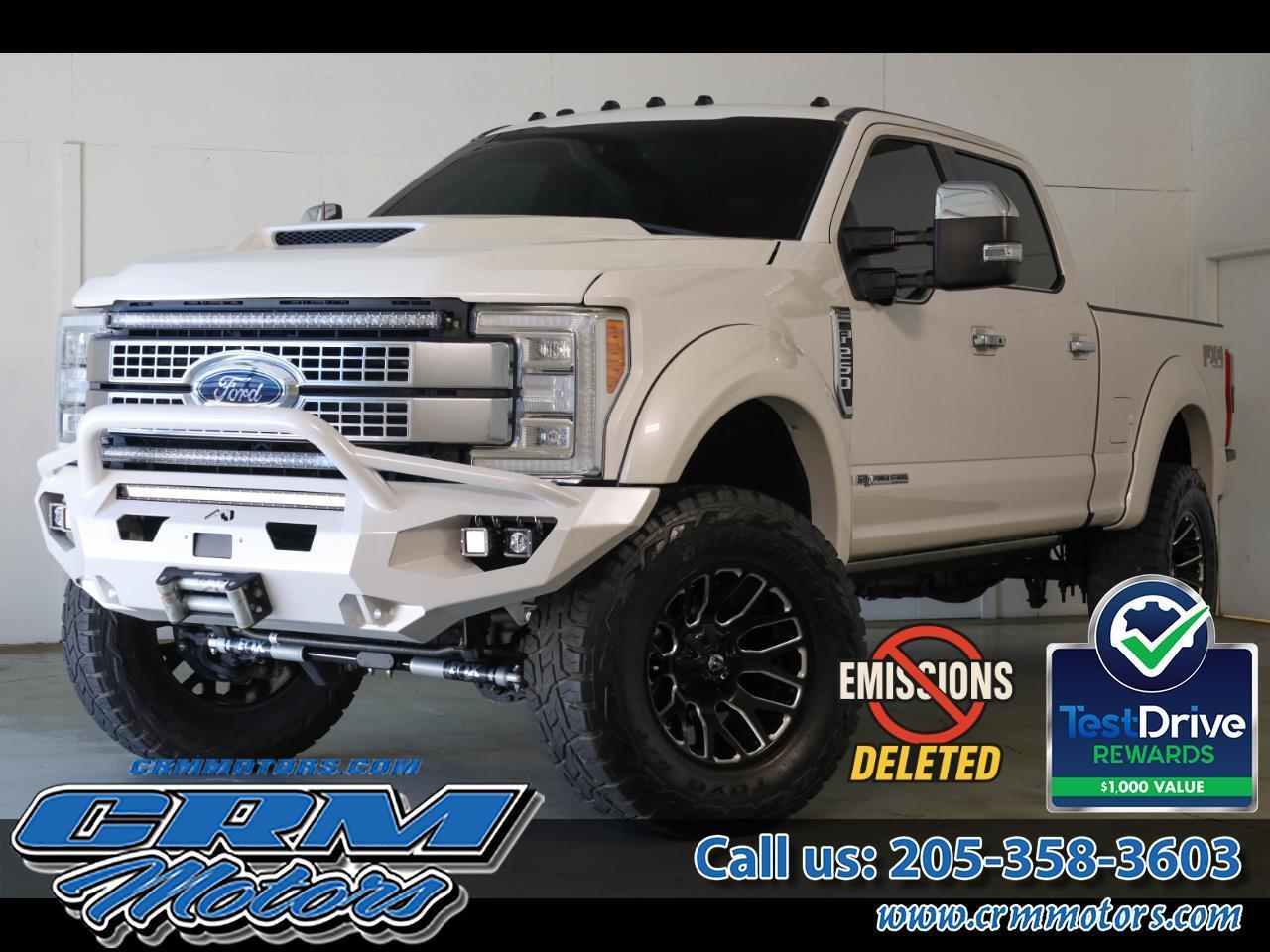 2017 Ford Super Duty F-250 SRW Platinum 4WD Crew Cab 8' Box