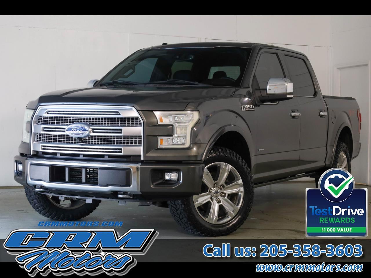 2015 Ford F-150 4WD SuperCrew 145" XLT