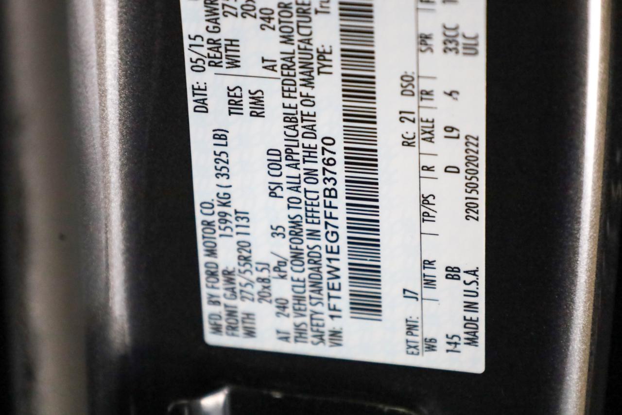 Ford F-150 4WD SuperCrew 145" Platinum 2015