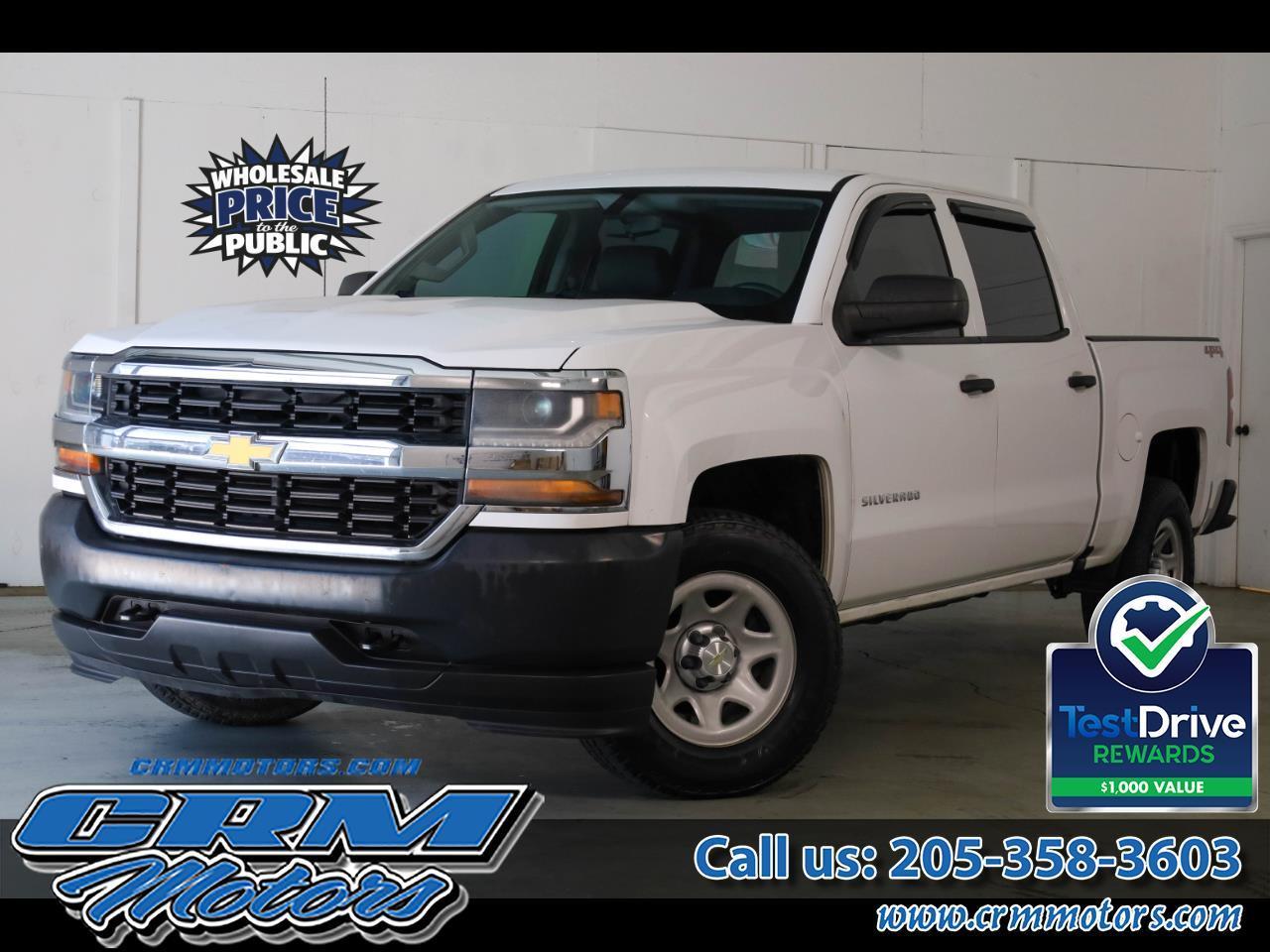 2018 Chevrolet Silverado 1500 4WD Crew Cab 143.5" Work Truck