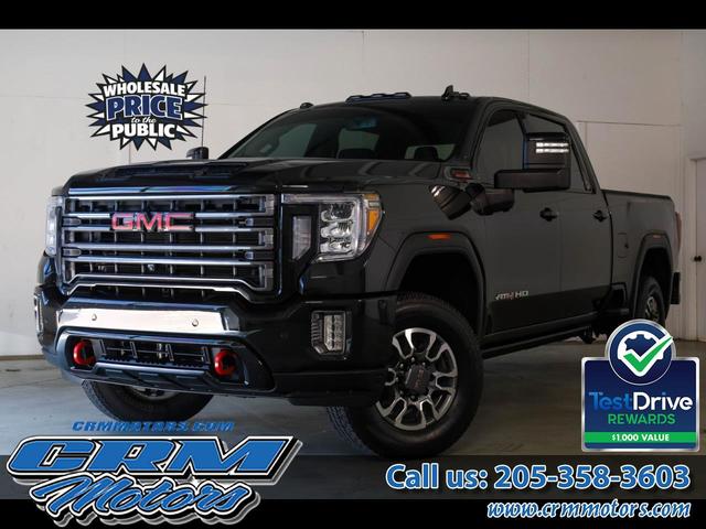 Black 2022 GMC Sierra 2500HD Pickup Truck Four-Wheel Drive Automatic