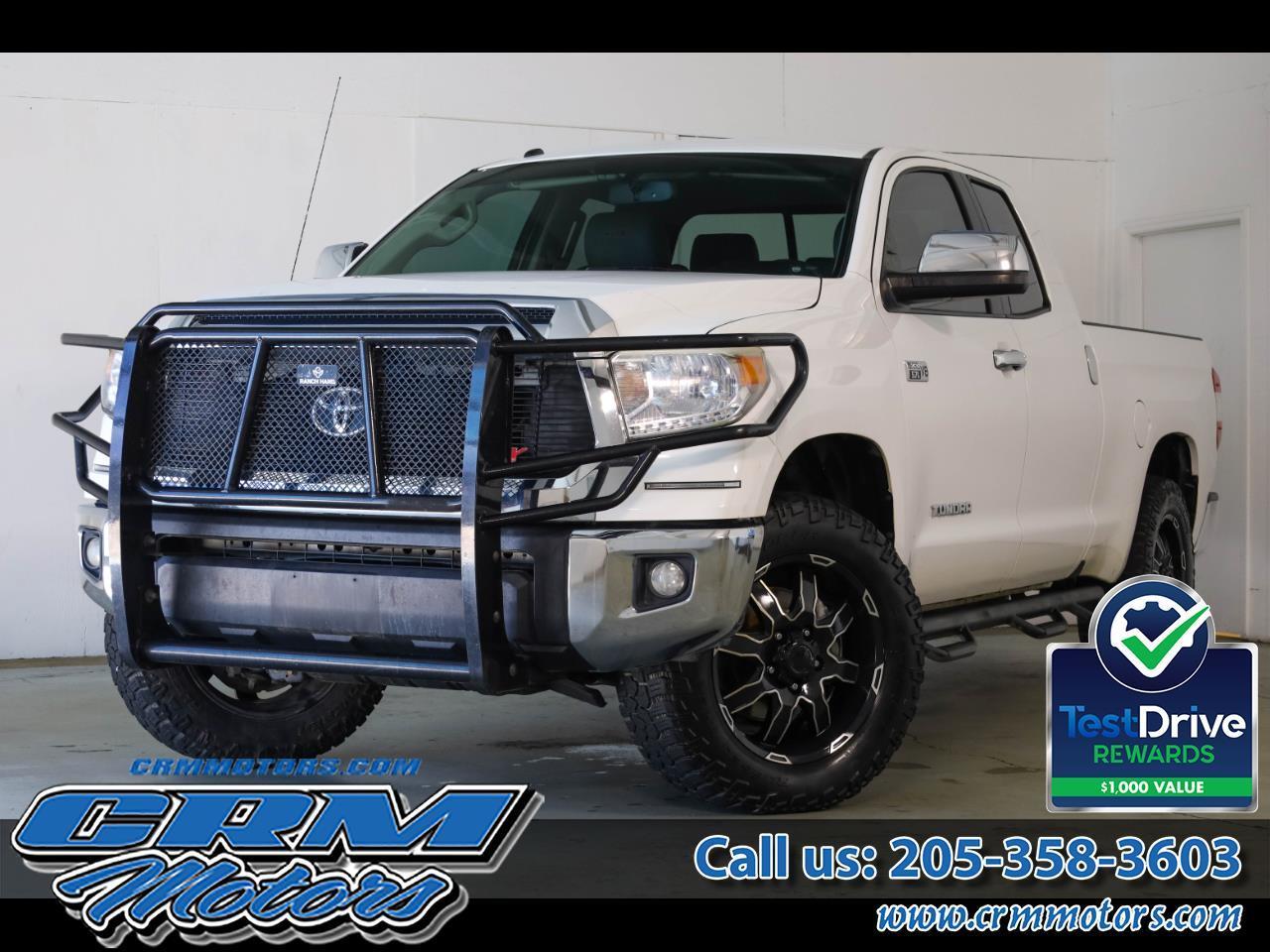 2015 Toyota Tundra 4WD Truck Double Cab 5.7L FFV V8 6-Spd AT SR (Natl)