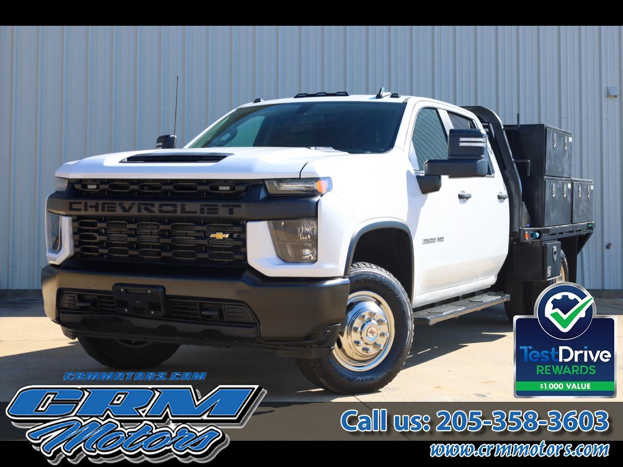 2022 Chevrolet Silverado 3500HD CC 4WD Crew Cab 177" WB, 60" CA Work Truck