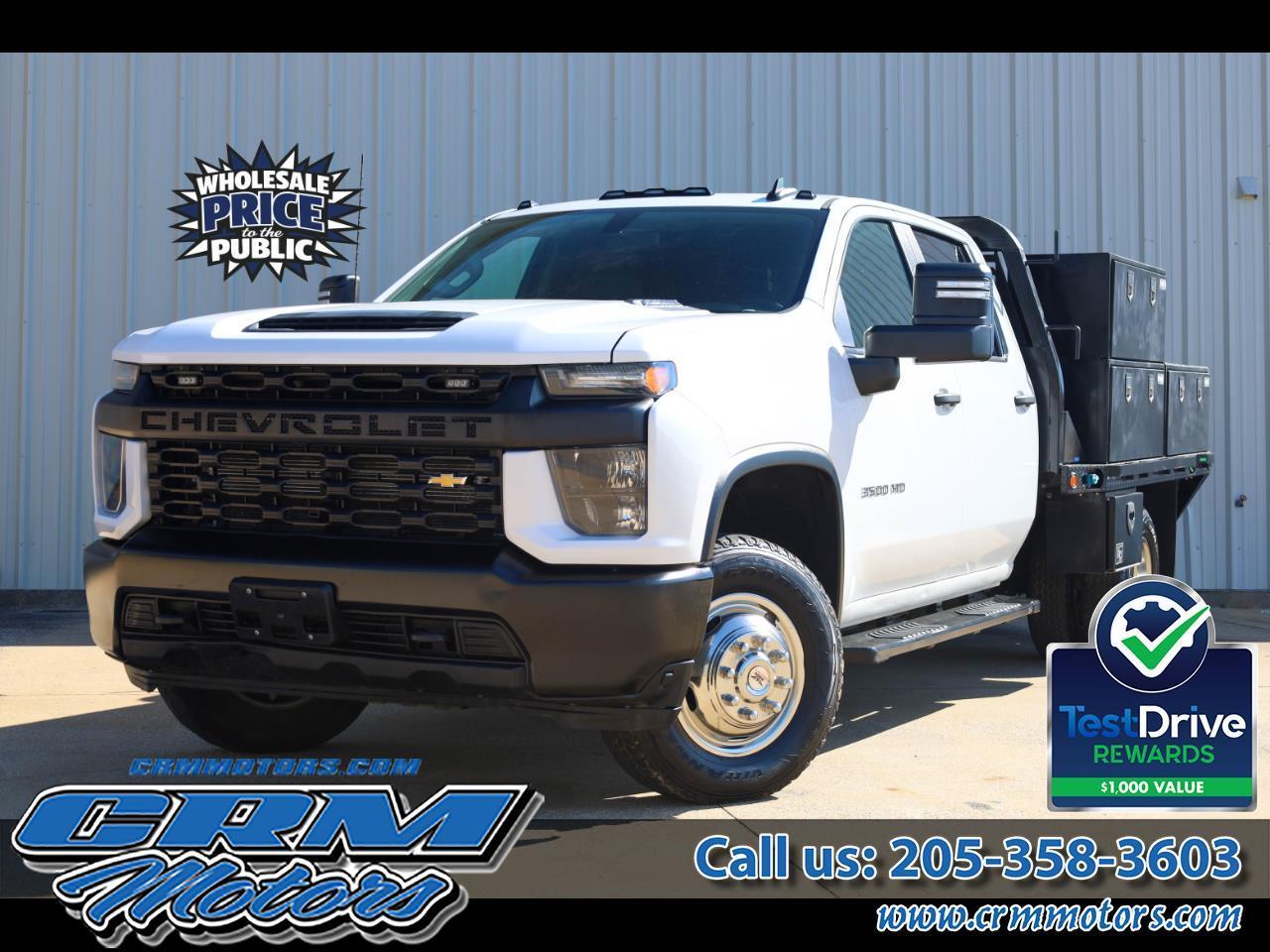 2022 Chevrolet Silverado 3500HD CC 4WD Crew Cab 177" WB, 60" CA Work Truck