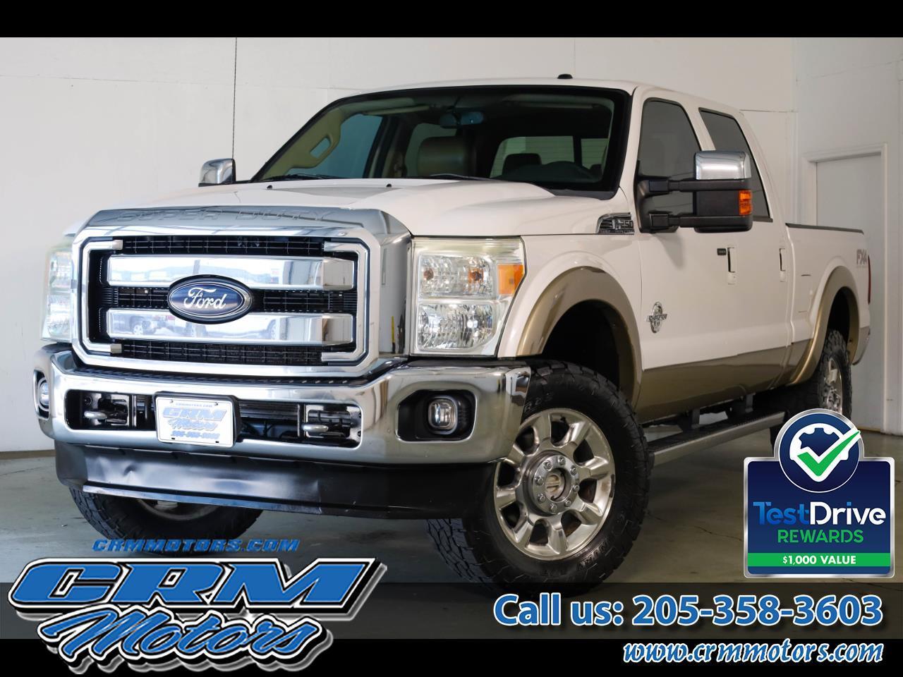 2012 Ford Super Duty F-250 SRW 4WD Crew Cab 156" Lariat