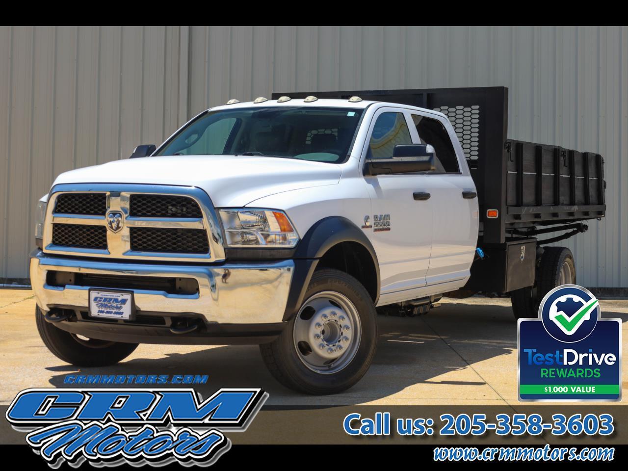 2018 RAM 5500 Chassis Cab Tradesman 4x2 Crew Cab 84" CA 197.4" WB