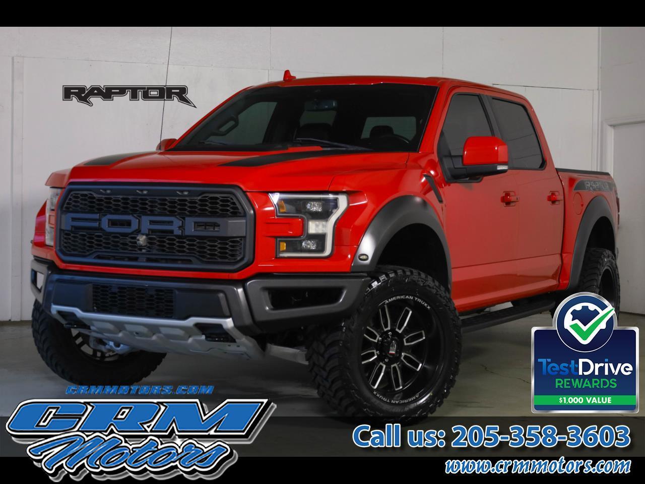 2019 Ford F-150 Raptor 4WD SuperCrew 5.5' Box