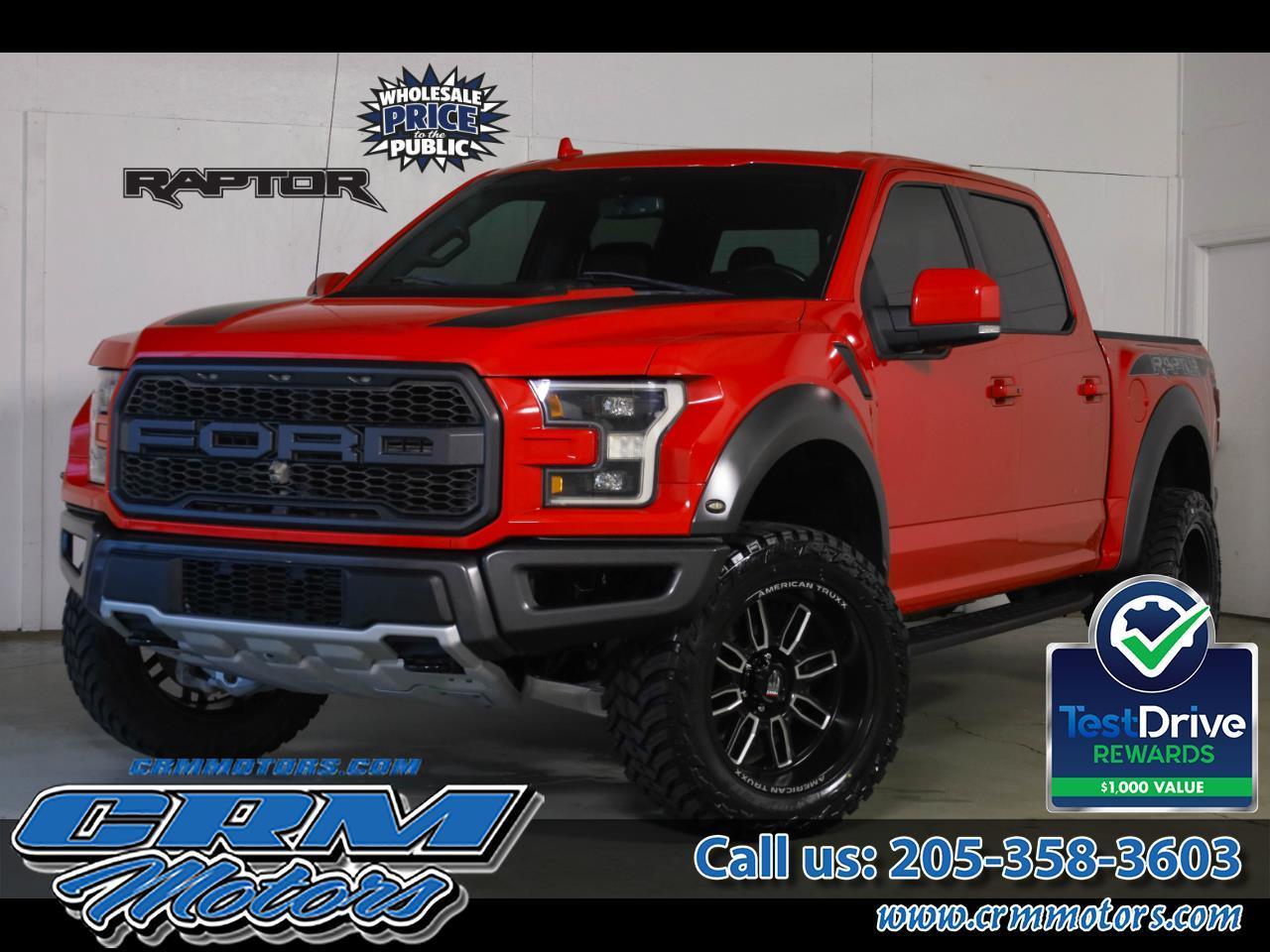 2019 Ford F-150 Raptor 4WD SuperCrew 5.5' Box